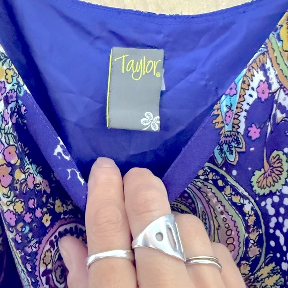 Taylor Multicolor Paisley Maxi Dress - Picture 9 of 13